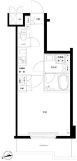 ルーブル板橋東新町弐番館【9階】の間取り