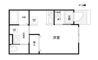 北新宿2-5-33【1階】の間取り