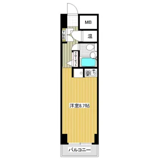 ストークビル高島【4階】の間取り