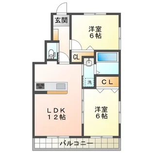 Bell Forest【1階】の間取り