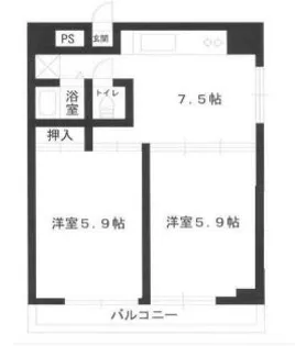 ポートハイム小泉【3階】の間取り