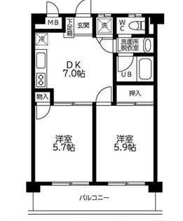 T・ブランシェ【3階】の間取り