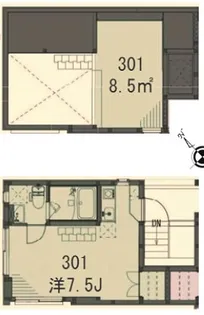 スタイルレジデンス中野【3階】の間取り