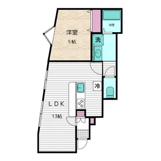仮)岸谷三丁目新築工事【2階】の間取り
