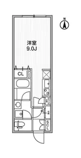 LEGALAND神楽坂 リーガランド神楽坂【2階】の間取り