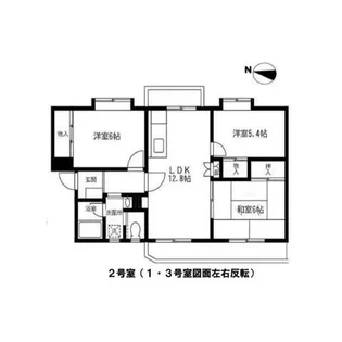 神奈川県藤沢市大庭【マンション】の間取り