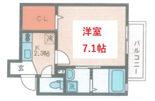 東京都品川区西大井2【アパート】の間取り