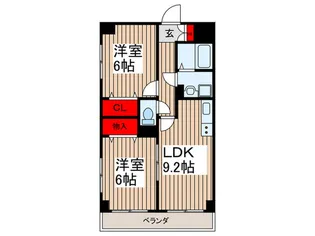 ウィル【4階】の間取り