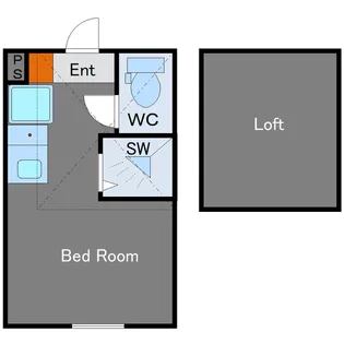 ココパレス【1階】の間取り