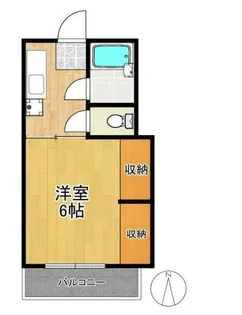 伊勢屋ビル【4階】の間取り