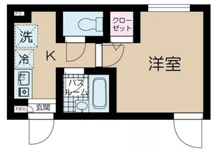 フェリーチェ中野新橋E【3階】の間取り