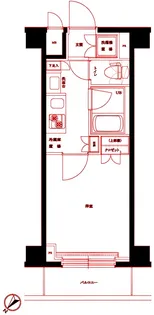 ルーブル川崎中丸子【2階】の間取り