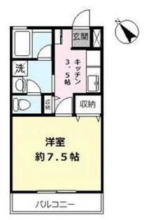 サントラピーヌ【3階】の間取り