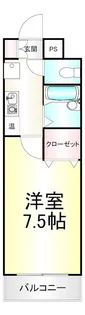 ルネッサンスTOEI田町【7階】の間取り