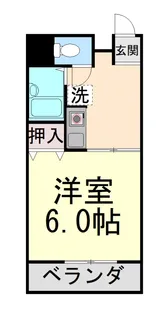 ウィステリア青木【4階】の間取り