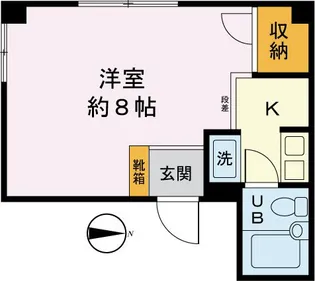 ウィングハイム【2階】の間取り