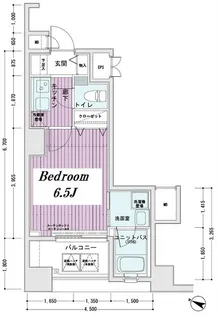 メインステージ東日本橋II【8階】の間取り