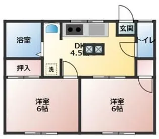 ドリームハウスA棟【1階】の間取り