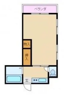 優宏荘【2階】の間取り