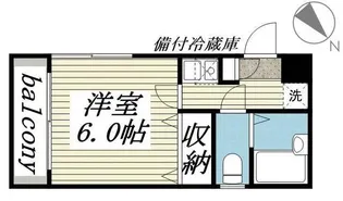 フレシール コート【1階】の間取り
