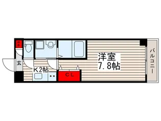 シルクリバー西竹ノ塚【1階】の間取り