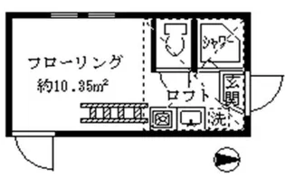 フェリスシェリー【2階】の間取り