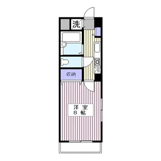 パークサイド常盤【2階】の間取り