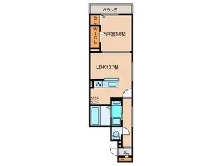 ラフレーズ【3階】の間取り