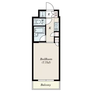 S-FORT八王子【4階】の間取り