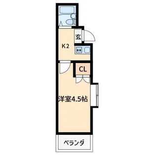 シーサイドテラス【1階】の間取り