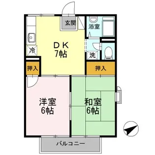 コーポ・シーマ【2階】の間取り