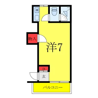 ハイツ藤【2階】の間取り