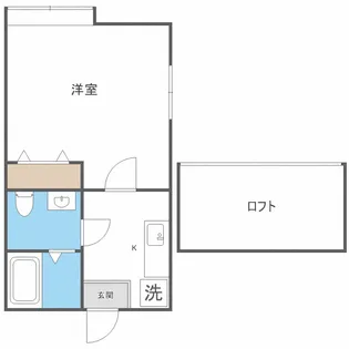 Rosa Lucent【1階】の間取り
