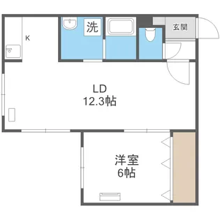 カメリアII【3階】の間取り