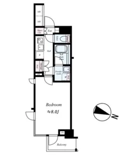 ロアール蒲田【3階】の間取り