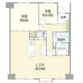 ライネスハイム志村【6階】の間取り