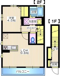 SYLPHY【2階】の間取り