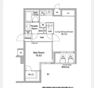 コンフォリア目黒長者丸【2階】の間取り