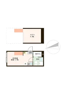 Aurora Fujimidai【2階】の間取り