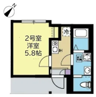 サナブルーム妙蓮寺【2階】の間取り