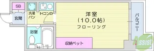 ダイアパレス仙台中央【3階】の間取り