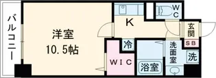 ルーカス長崎諫早II【9階】の間取り