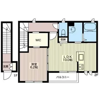 T’s さくら【2階】の間取り