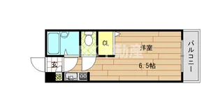 大宝小阪本町ル・グラン【4階】の間取り