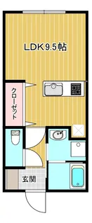 アップリッチ【3階】の間取り