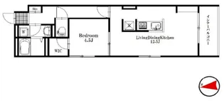 シャトネルB【3階】の間取り