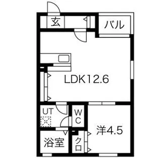 NAGOYA the CASTLE N【2階】の間取り