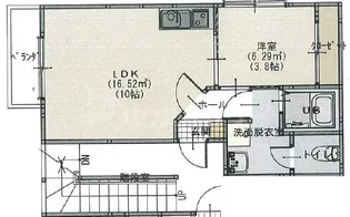 B.PLACE【1階】の間取り