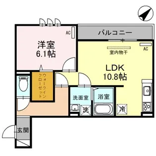 E-STAGE【3階】の間取り