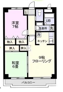 メゾンドール岩井【3階】の間取り